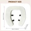 Comfortable Toilet Seat Cover, Universal Cushion, Durable, Washable Sponge Pad, Suitable