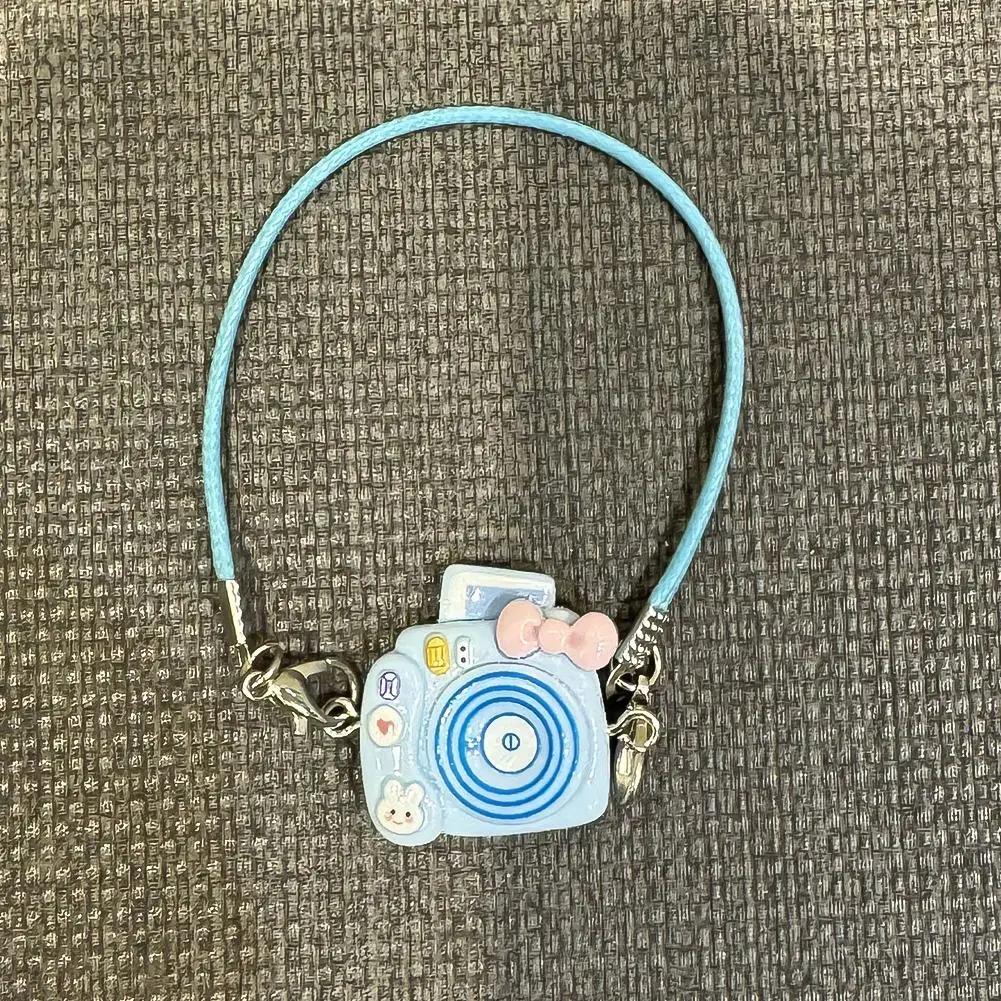 Мини DIY Камера Наряд Плюшевая Игрушка Для 17См Куклы Labubu Аксессуары Для Кукольного Домика Подвеска На Шею Кукольный Домик Подвеска