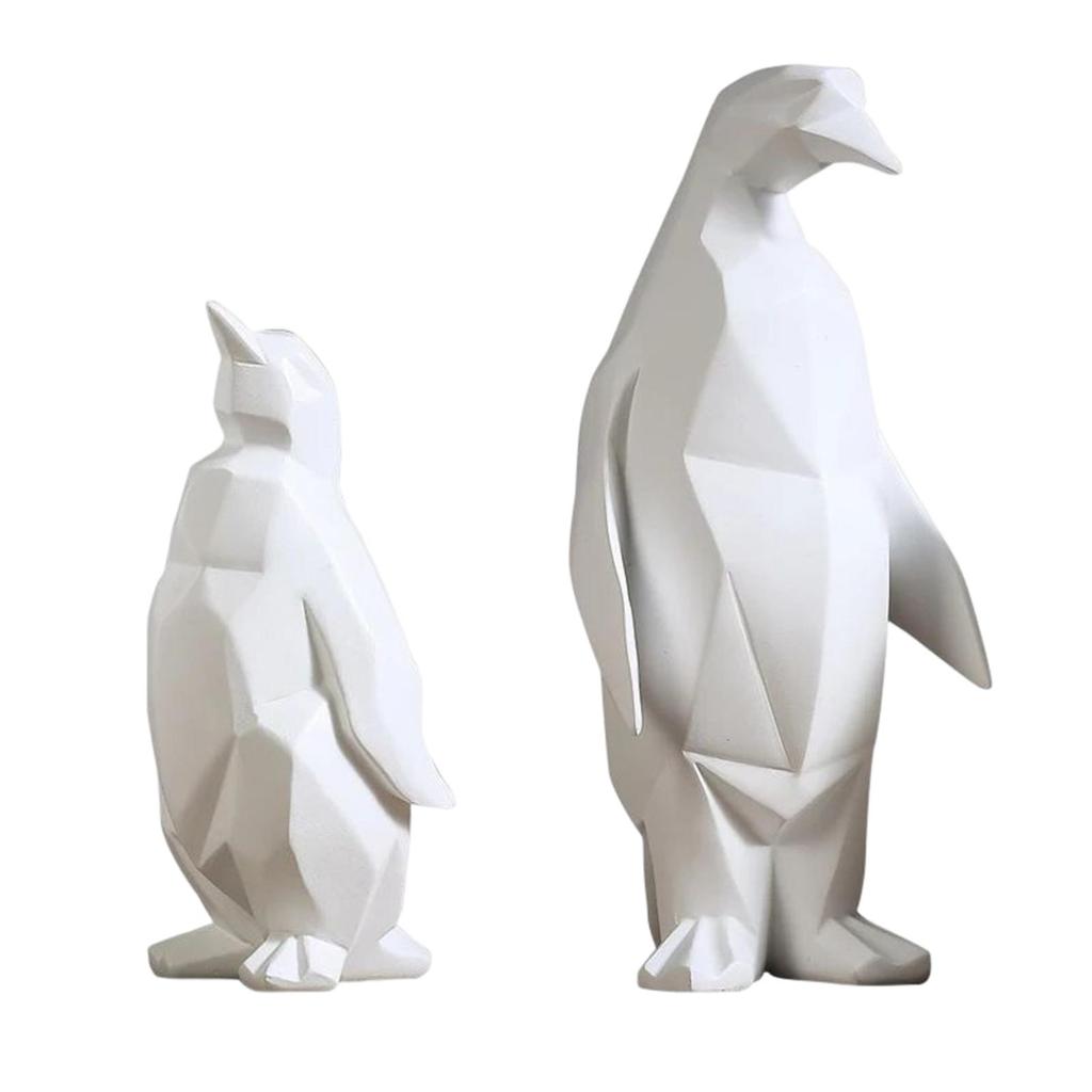 Penguin Sculpture, Collection Ornament Art Figurine Craft Creative Animal Statue