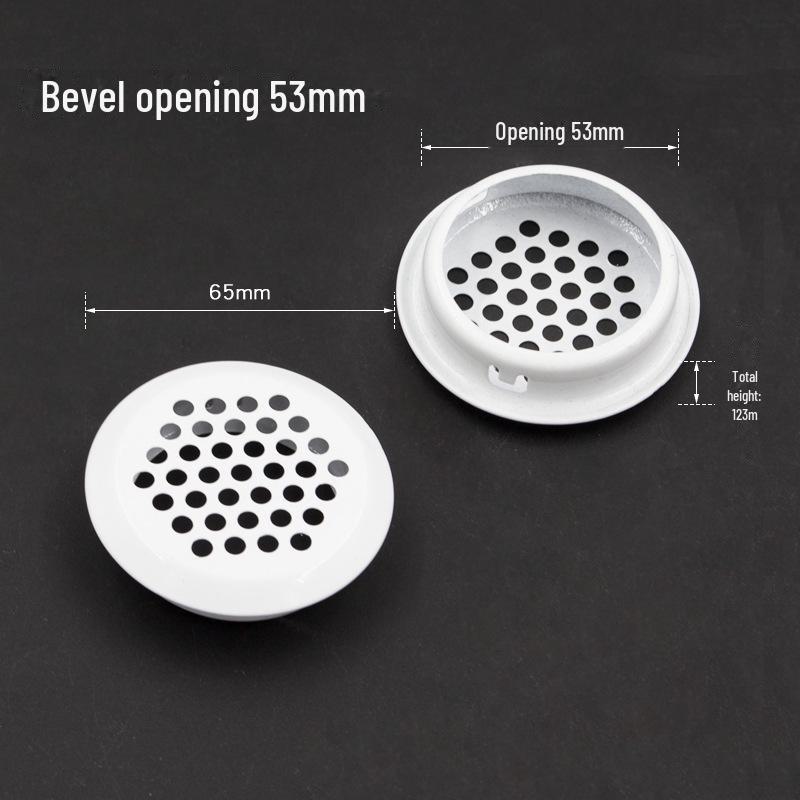 Sukop утолщенная круглая вентиляционная крышка из нержавеющей стали для гардероба и обувных шкафов