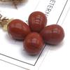 Natural Stone Ornament Egg Shape Crystal Rose Quartz Amethyst Agate Sodalite Opal Yellow Jade Home Decoration Decor Jewelry 17×22 Mm