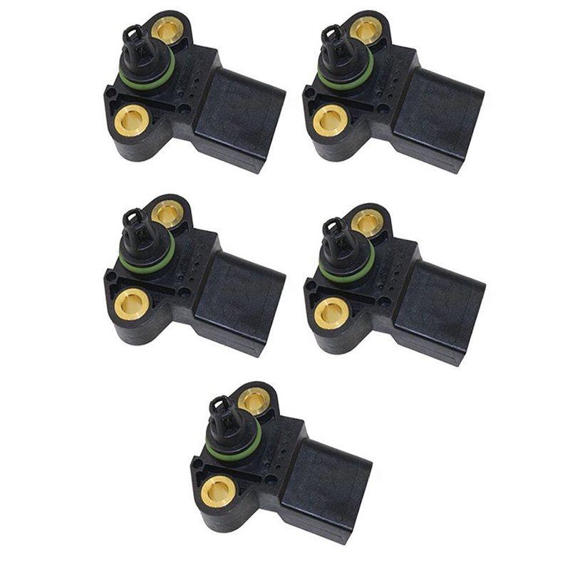 5PCS 0281002468 0041537028 A0041537028 MAP Manifold Air Pressure Sensor For BENZ ACTROS MP2 ATEGO VARIO