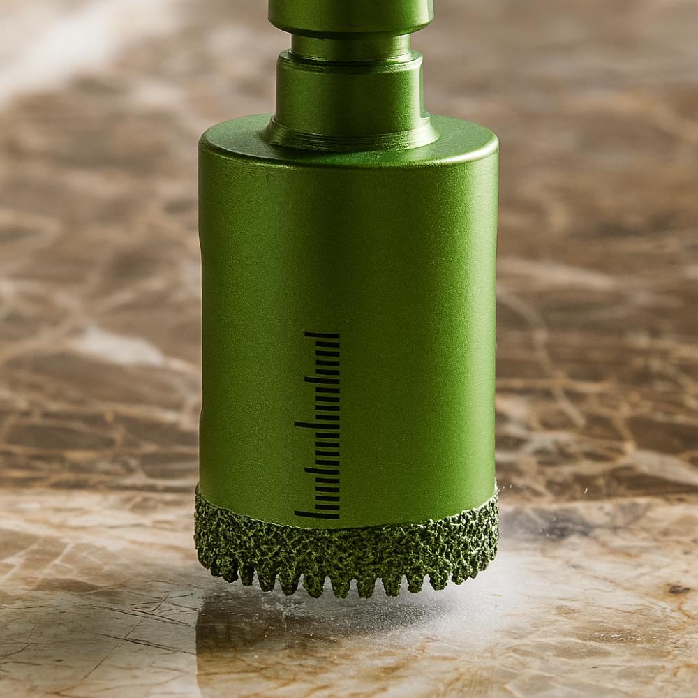 Сухое сверление Каменное сверло Угловая шлифмашина Сверло для отверстий Установка столешницы