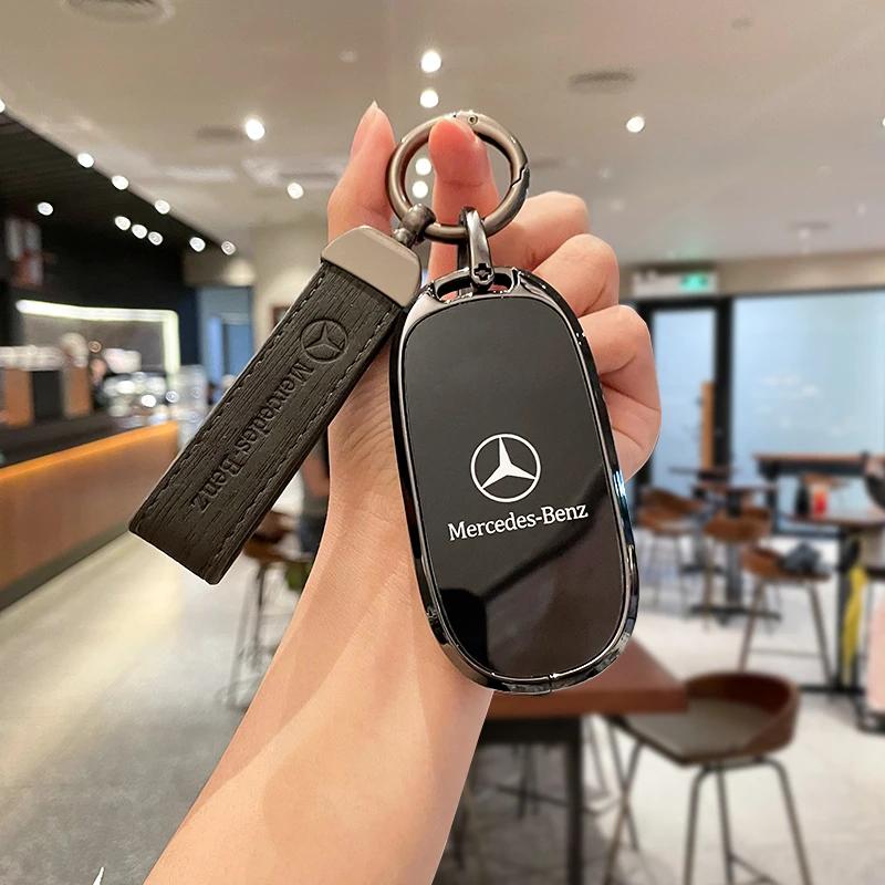 RPO5 Запасная крышка корпуса автомобильного ключа 3 кнопки для ключа Mercedes-Benz AMG MAYBACH 2016+ C-класс E-класс GLC300L E300l/E260/E350 A200