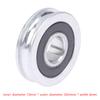 1Pcs 10*30*8Mm U-Groove Bearing Pulley Non-Standard Concave Wheel For 5Mm Wire