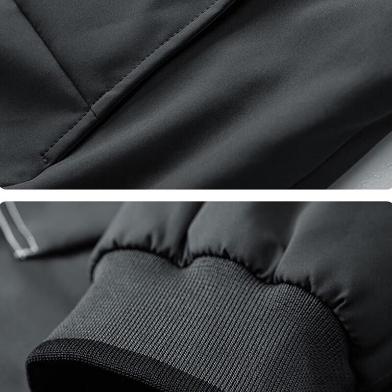 NASA MARVEL Men's Fleece-Lined Turn-down Collar Work Jacket