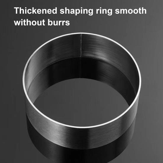 Burger Press Stainless Steel Burger Smasher Round Bacon Press Multifunctional Kitchen Tool for Beef Chicken Turkey