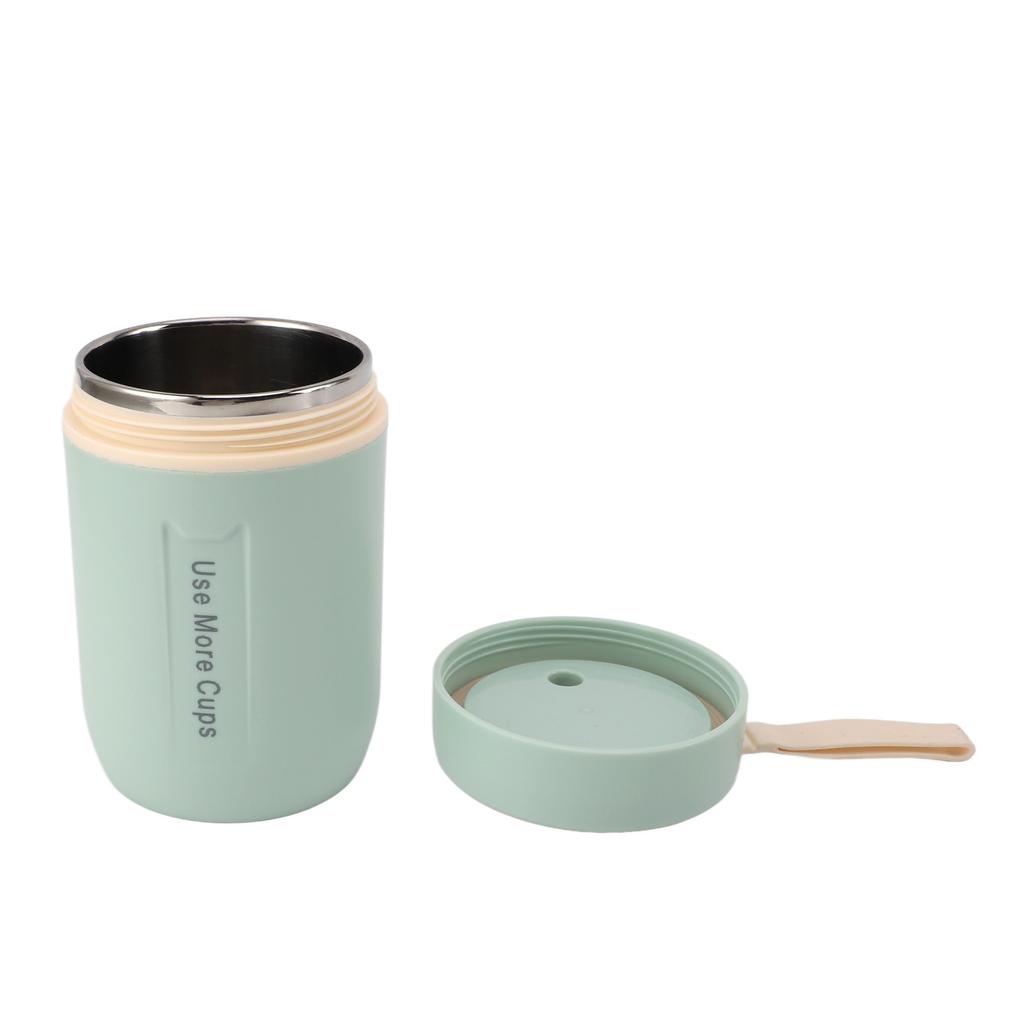 Изолированная банка для еды объемом 600 мл с защитной крышкой и ложкой из нержавеющей стали 304, герметичная, термосуп