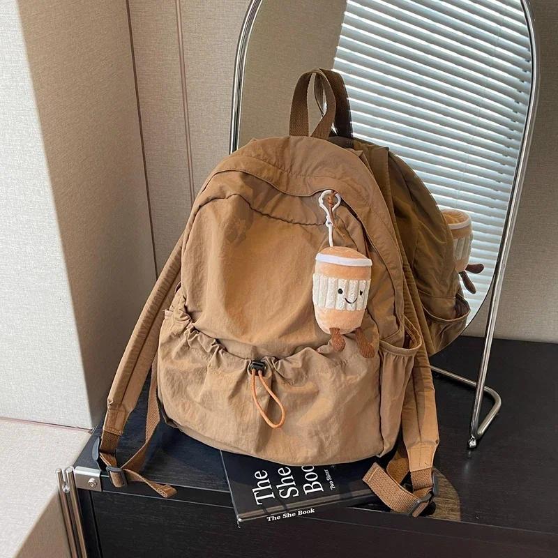 Универсальная вместительная женская холщовая сумка для студентов, элегантная и стильная дорожная сумка.