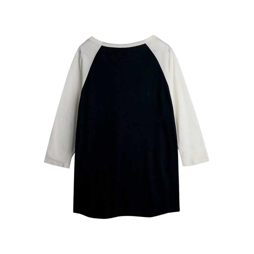 Kiss Футболка унисекс для взрослых с рукавами реглан