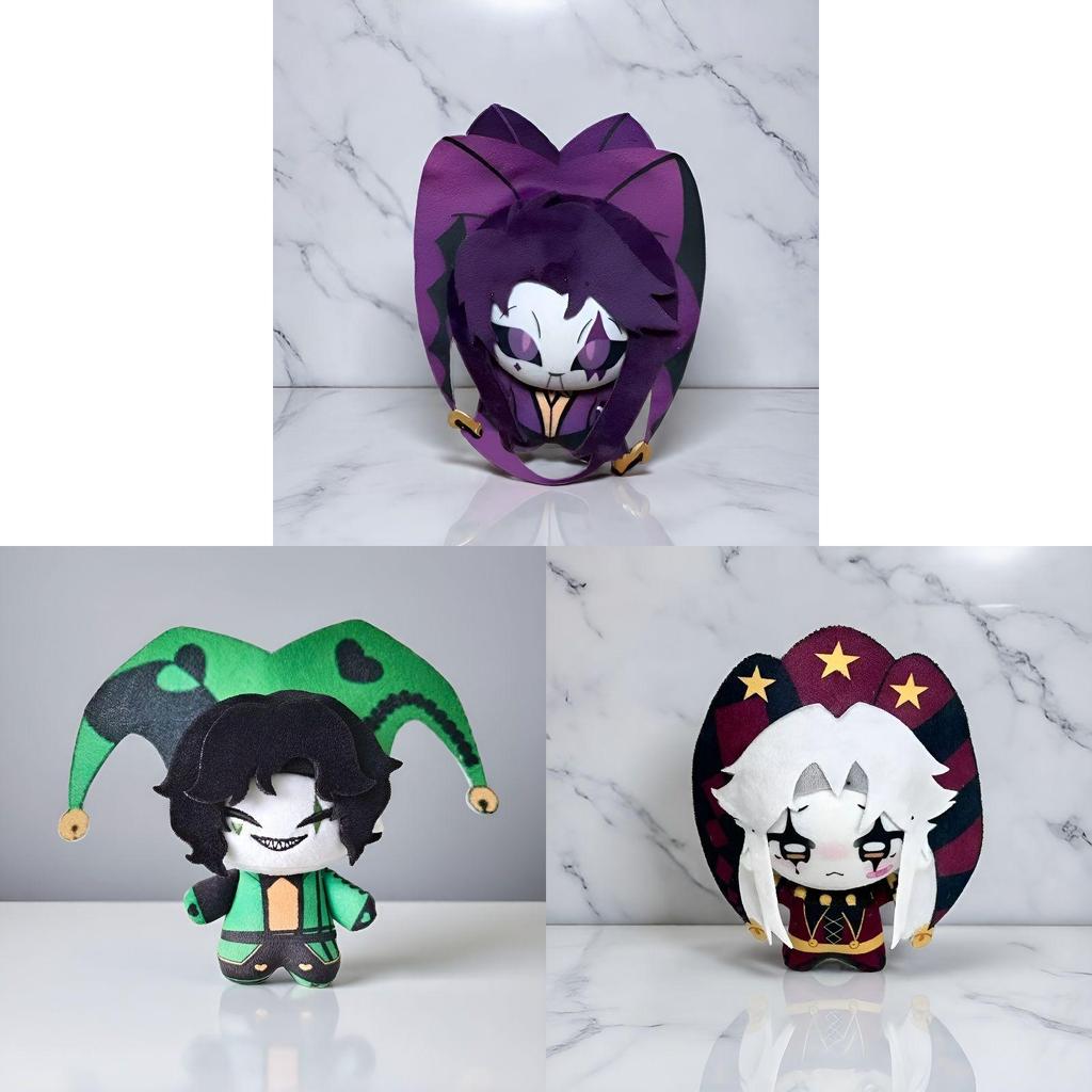 Плюшевая игрушка Клоун Пьеро из Цирка Уродцев, коротковорсовый хлопок, милый персонаж для детей и коллекционеров