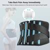 Breathable Back Brace For Men Women Waist Lumbar Support Belt Sciatica Herniated Disc Scoliosis Back Pain Relief