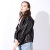 Кожаная куртка для женщин, свободная короткая женская кожаная куртка из искусственной кожи, мотоциклетная кожаная куртка, красивая куртка, осенне-зимний стиль, утягивающая