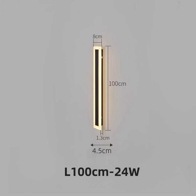 Уличный водонепроницаемый светодиодный длинный настенный светильник IP65 крыльцо вход Sonce двор передняя дверь сад наружная стена светильник AC110/220V