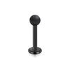 1-16pcs 16G Stainless Steel Lip Rings Studs Medusa Labret Monroe Tragus Helix Cartilage Forward Earrings Piercing Jewelry Black