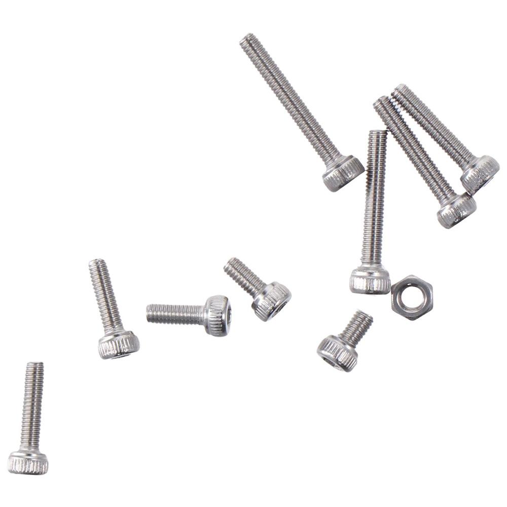 Набор метрических винтов 340 шт. 5/6/8/10/12/14/16/18/20 мм Винты M3 Ремонт мотоциклов и велосипедов