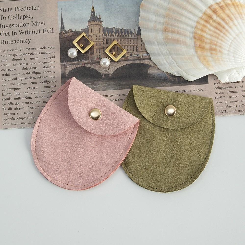 Soft Velvet Storage Bag Microfiber Envelope Bags New Necklace Jewelry Pouches Wedding Gift