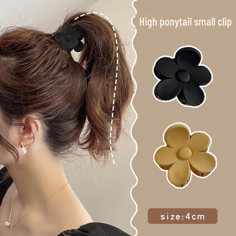 Зажим для высокого хвоста Frosted Flower Anti-Collapse