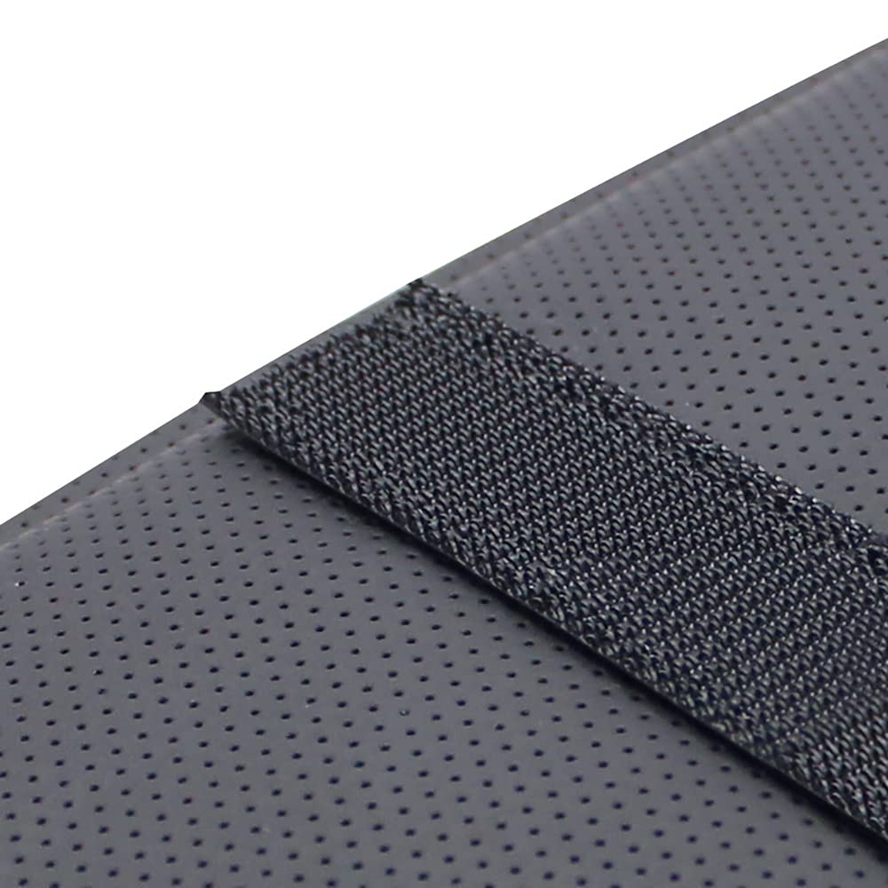 Tsuchiya Yac ZE-55 Автомобильная урна для мусора, Аксессуары для салона автомобиля, Кожа, Мусорное ведро, Большое, Черный,