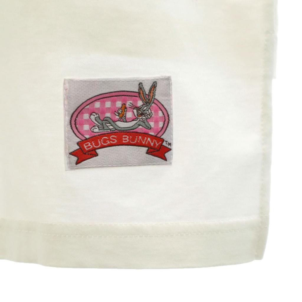 Неиспользованная футболка с коротким рукавом Bugs Bunny F белая С биркой Мужская Б/у