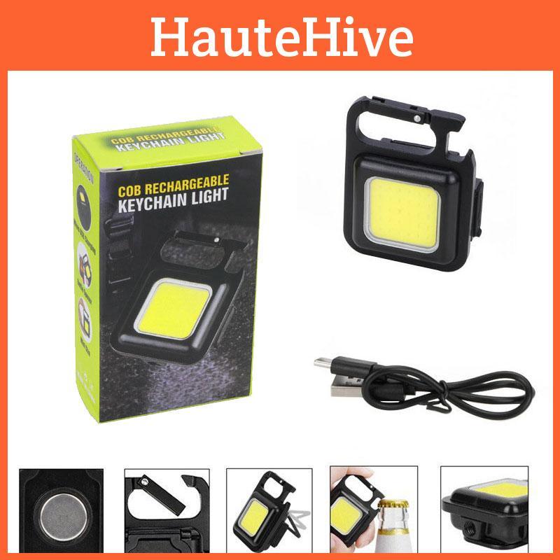 Multifunctional Led Keychain Flashlight Compact Work Light With Long-lasting Battery Portable And Reliable Characters)
