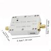 10M-6GHz RF Amplifier with Indicator Aluminum Alloy High Flatness GAIN