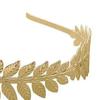 Греческая богиня повязка на голову с золотым листом ветка обруч для волос Корона свадебный головной убор аксессуары греческой богини