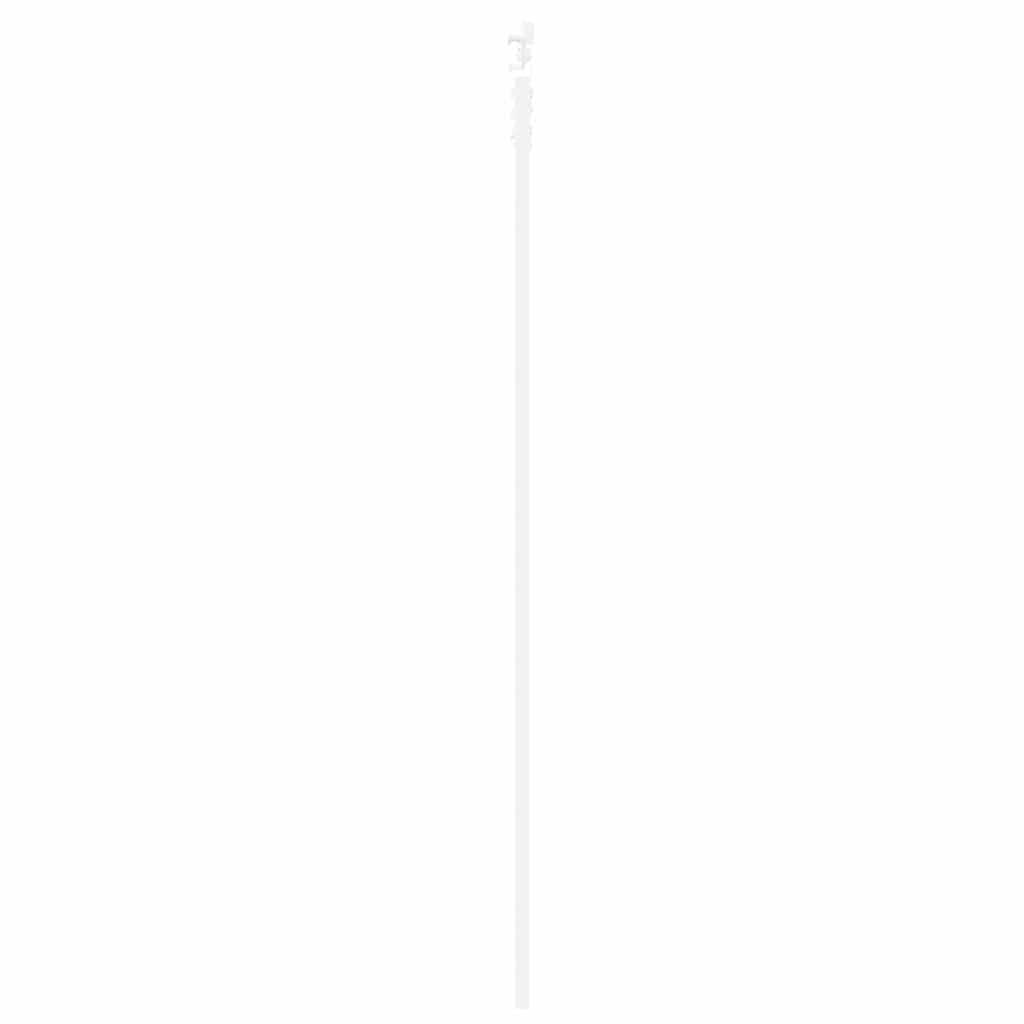Sliding Door White 93 x 232 cm Solid Pine Wood and Glass