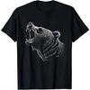 Men's Bear Graphic Tee - Trendy & Bold Shirts Graphic T Shirts Men Clothing Tops Camisas Streetwear Vintage T Shirt