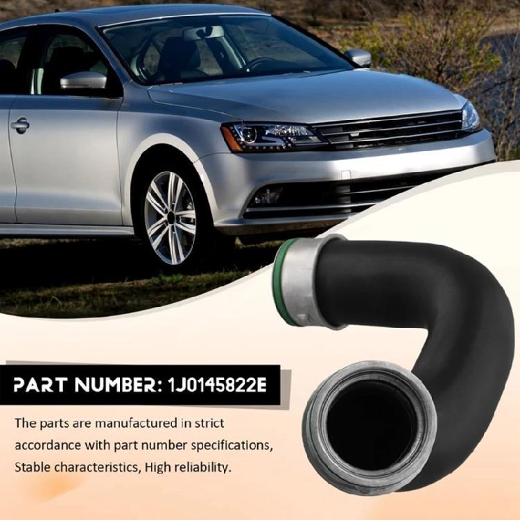 Замените 1J0145822E 01J0145822 Патрубок турбокомпрессора автомобиля Шланг воздухозаборника для Golf 04-06 Автомобильные аксессуары