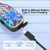 Мотошлем Bluetooth-динамик со светодиодной подсветкой, Водонепроницаемая IP65 рация, Опциональный мягкий/жесткий микрофон