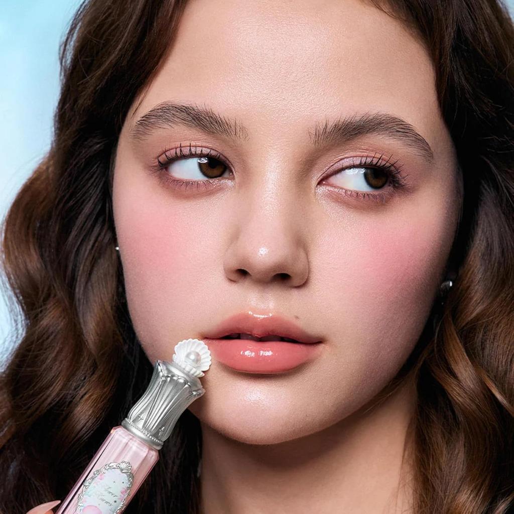 Цветочный Знает Ракушечный Драгоценный Питательный Блеск для Губ, 0,16 жидкой унции(P01 Шампанское Жемчужное)