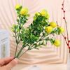 Centerpiece for Home Greenery Decoration Lemon Tree Artificial Fruit Lemon Branch with Green Leaves