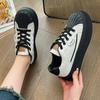 Fashion Explosive Thick Sole Increase Tide Brand Lace-up Casual Women's Shoes 2024 Niche Design Sense Board Shoes