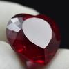 Natural Red Ruby Loose Gemstone Heart Cut 9.80 ct Bloody -W for Jewelry Making and Gem Collections