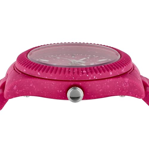 Мужские часы TIMEX Legacy Ocean, розовый циферблат, переработанный пластик, минеральное стекло, кварцевый механизм, филиппинский бренд, TW2V77200 [Параллельный импорт]