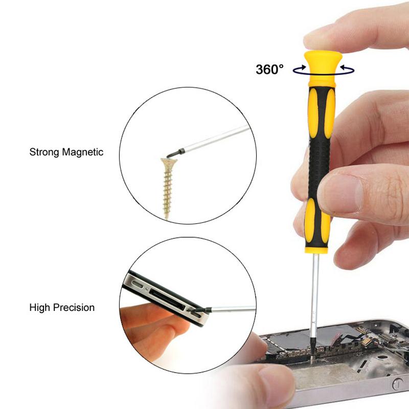 1/7pcs Torx Screwdriver Bit Set T3 T4 T5 T6 T7 T8 T10 Mini Hexagon Screwdriver Game Console Handle Disassembly Repair Tools