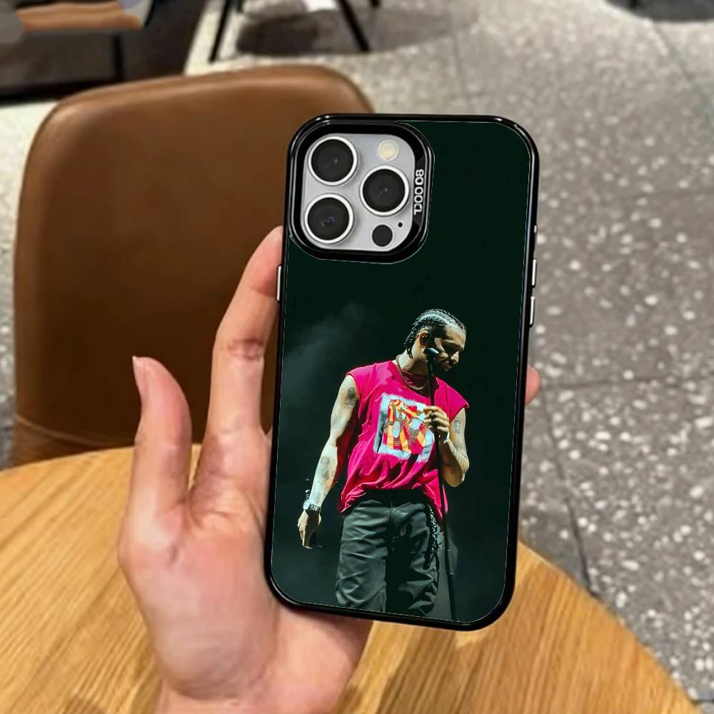 Смелый Дрейк Чехол для телефона для iPhone 17, 16, 15, 14, 13, 12, 11 Plus, Pro Max Цветной Посеребренный Внутренняя крышка