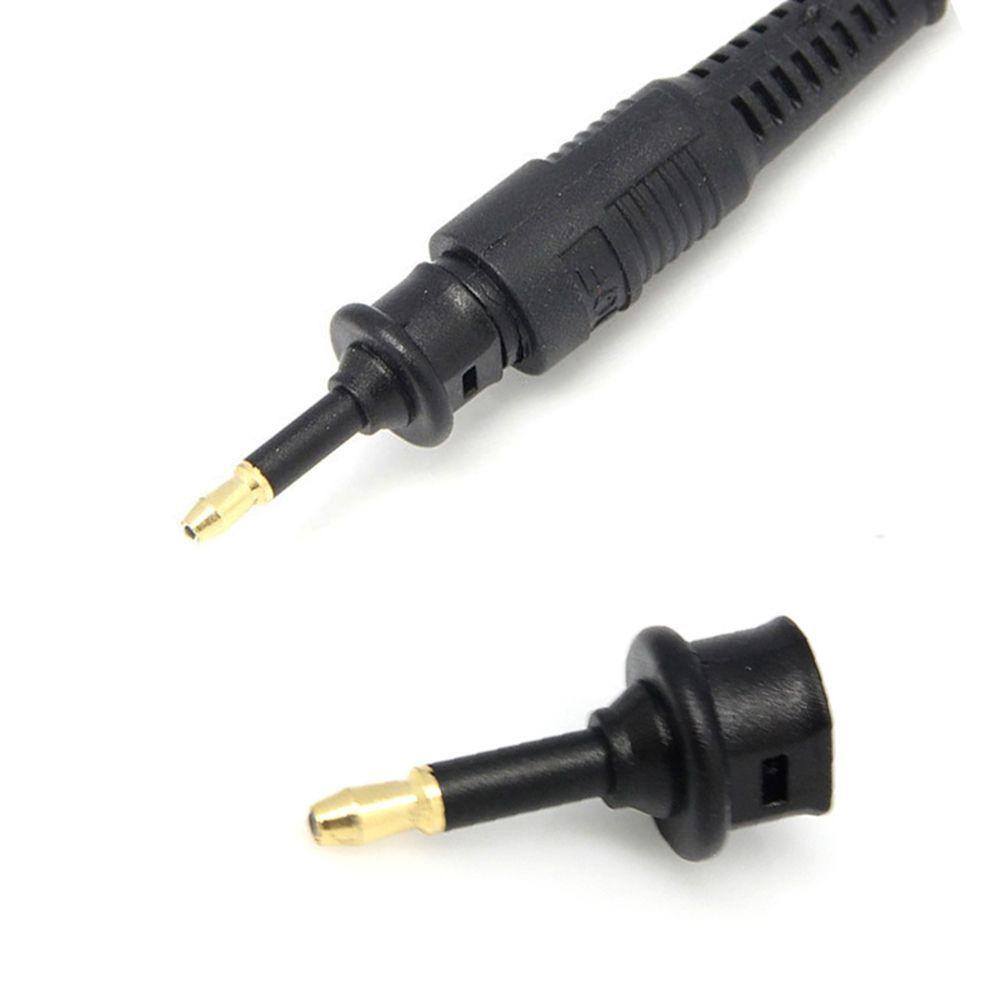 Quality SPDIF Jack Plug Fiber Optic Mini Gold Plated Audio Useful Optical To 3.5mm Adapter Toslink