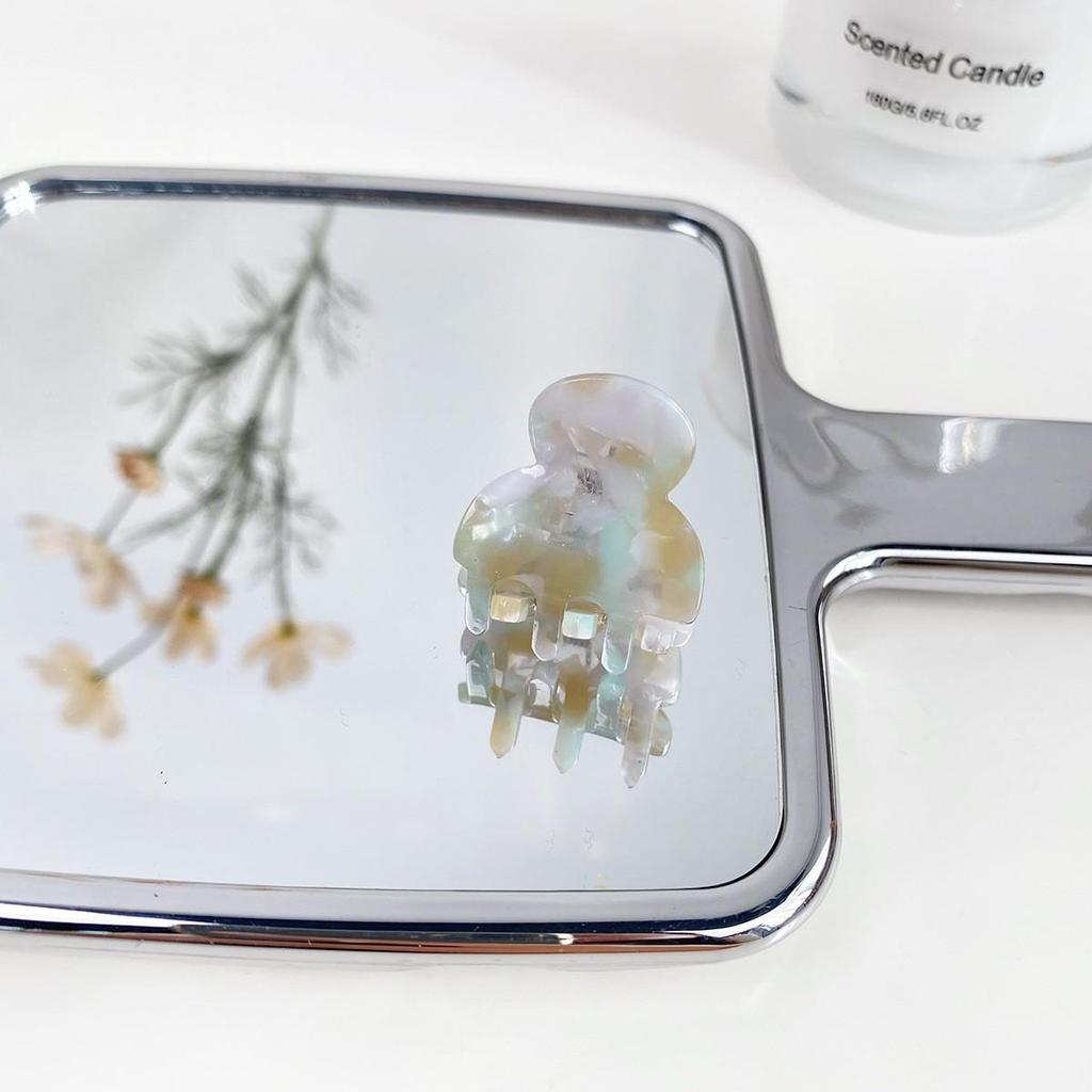 Корейская мини-заколка-краб с дофамином: Милые аксессуары для волос для женщин и детей