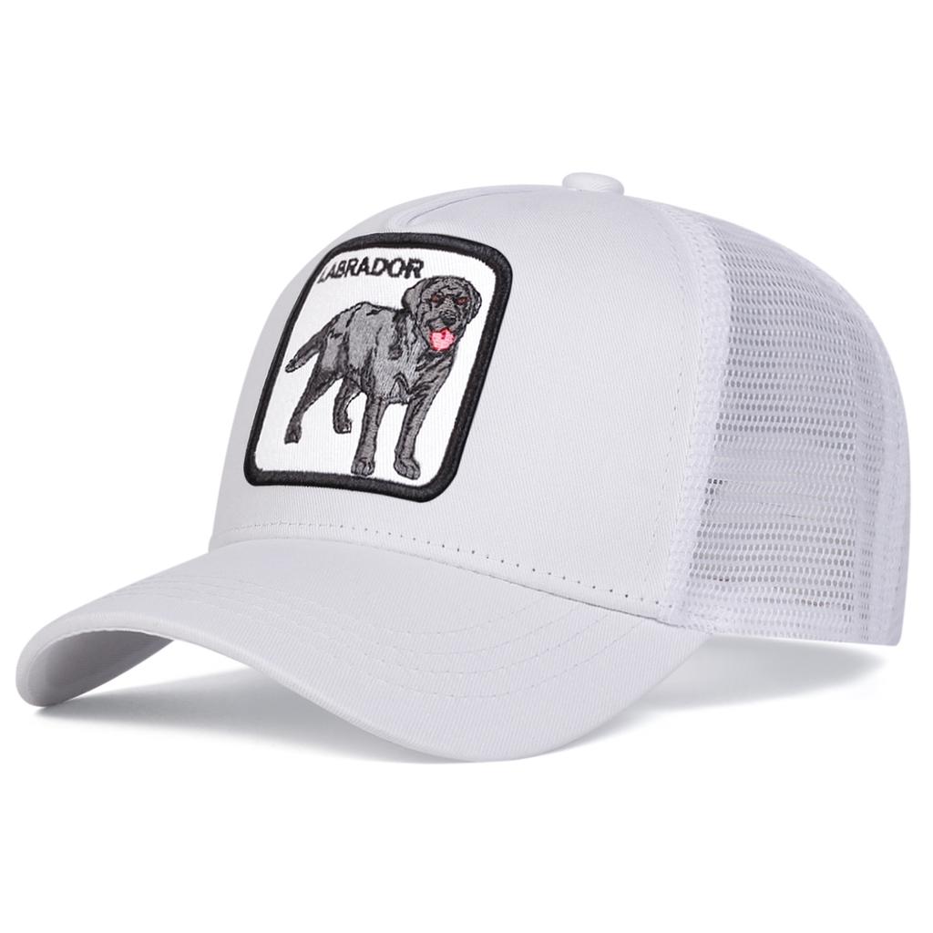 Мужская бейсболка с вышивкой в виде щенка ЛАБРАДОРА, женская дышащая бейсболка для гольфа, весенне-летняя, для путешествий на открытом воздухе, кепки для дальнобойщиков