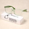 2PCS Full-Frame Cat Eye Presbyopic Glasses Blue Light Blocking Reading Eyewear Fashion Care of Eyes for Men And Women