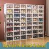 Foldable Transparent Shoe Box - Space-Saving, Dustproof & Moisture-Proof Storage Solution