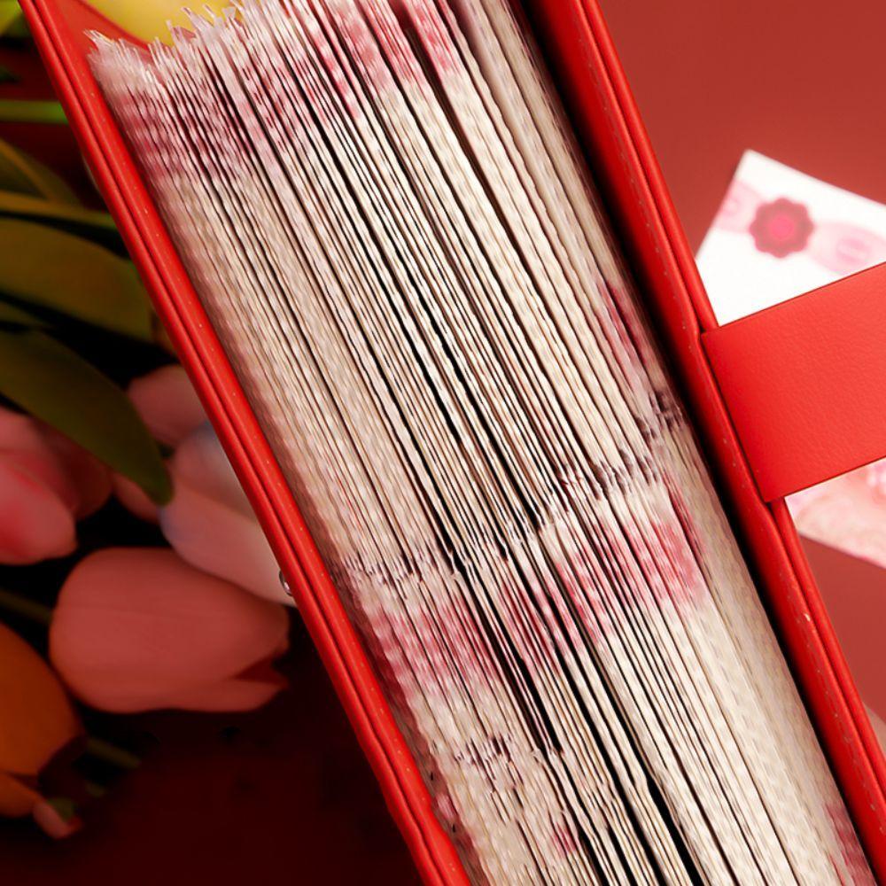 PU кожаный накопительный блокнот портативный накопительный блокнот для сбережений подарок на Новый год