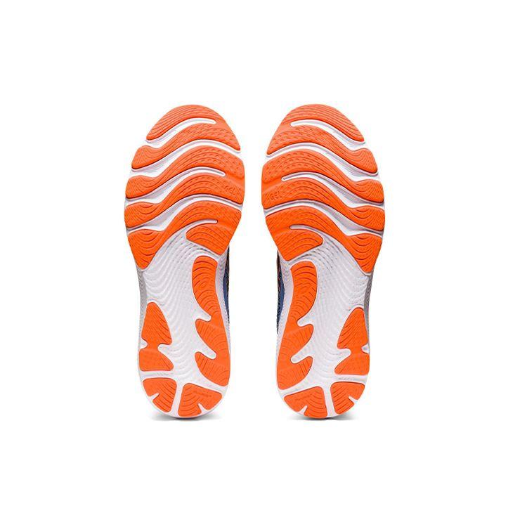 Asics Мужские кроссовки Gel Cumulus 24 Black Shocking Orange синие 1011B366-003