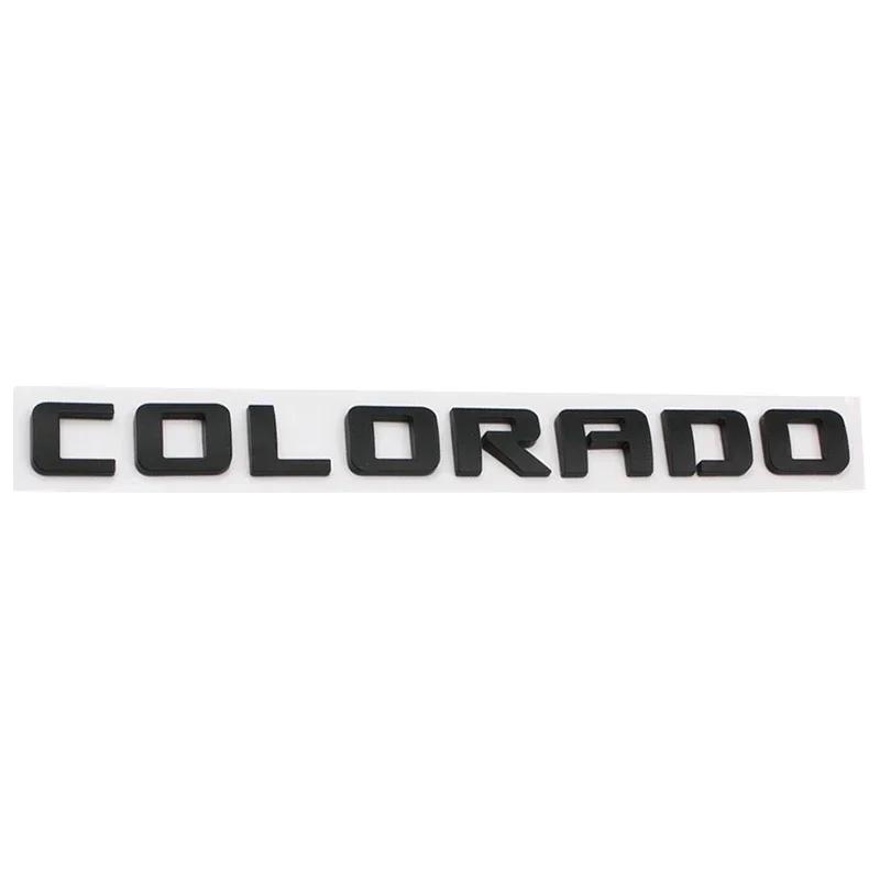 3D ABS Эмблема Наклейка на кузов автомобиля Задний багажник Значок Для chevrolet Colorado HIGH COUNTRY malibu XL silverado spark LT Аксессуары