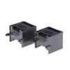 10 шт./лот RJ45 8P8C Компьютерная Сетевая Розетка для Печатной Платы Черная, Серая