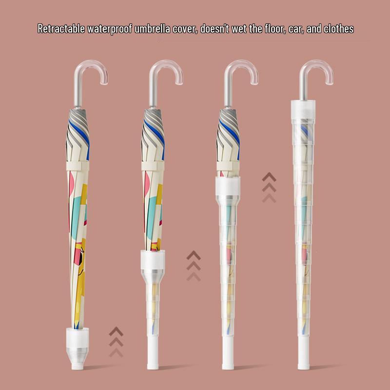 Детский зонт с защитой от УФ-излучения: Длинная ручка, В дождь или в солнечную погоду, Усиленная и увеличенная для учеников начальной школы, Мальчиков и девочек