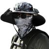 Big Rim Solar Fan Hat Wide Brim Fishing Hat New Bucket Hat  Outdoor