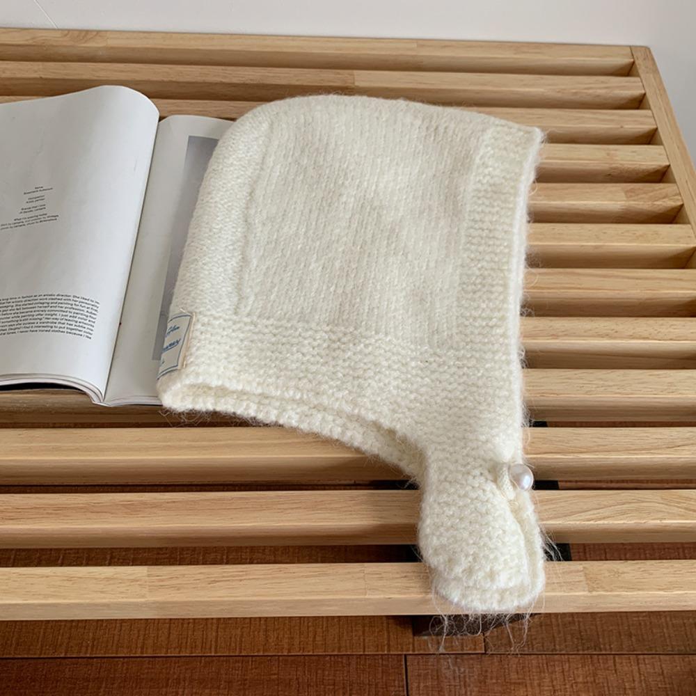 Coldproof Knitted Balaclava Hat Woolen Pullover Cap Fashion Neck Collar Beanies Cap  Outdoor